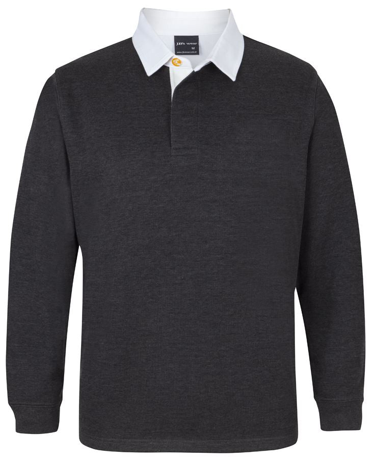 JB's Rugby - Graphite Marle/White - Front