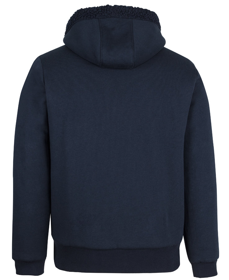 JB's Premium Full Zip 670gsm Shepherd Hoodie - Navy/Navy - Back