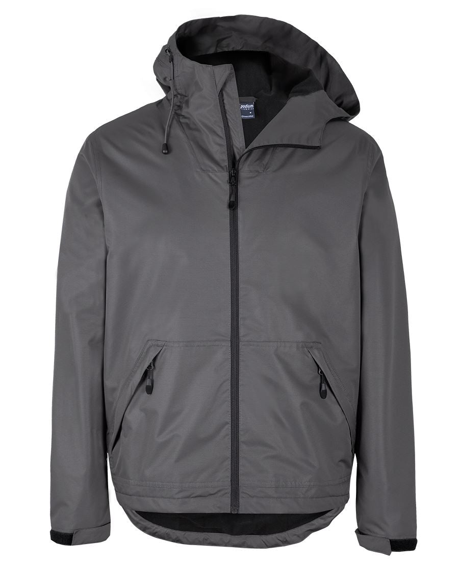 Podium Tech Jacket - Charcoal - Front
