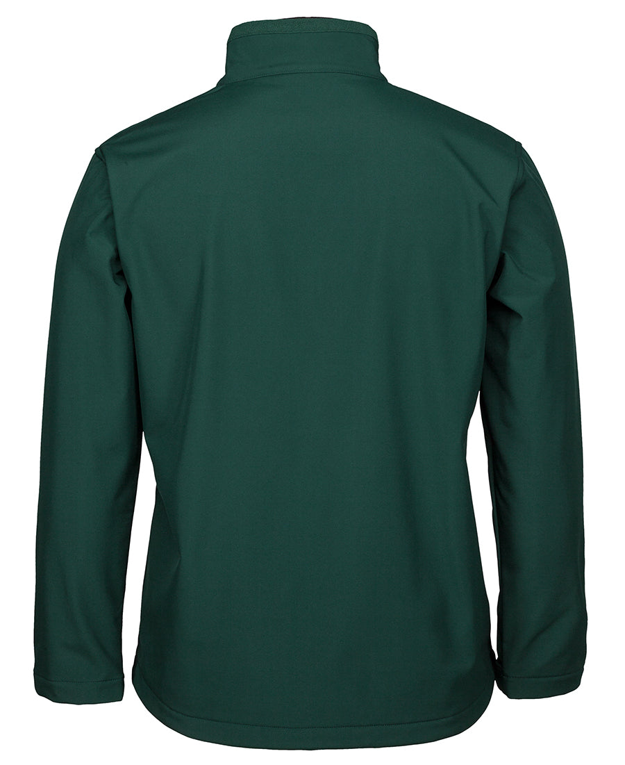 Podium Adults & Kids Three Layer Softshell Jacket - Forest - Back