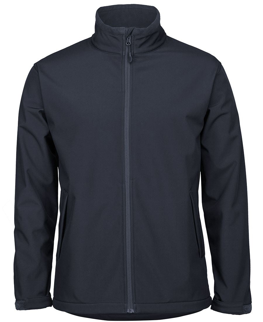 Podium Adults & Kids Three Layer Softshell Jacket - Navy - Front