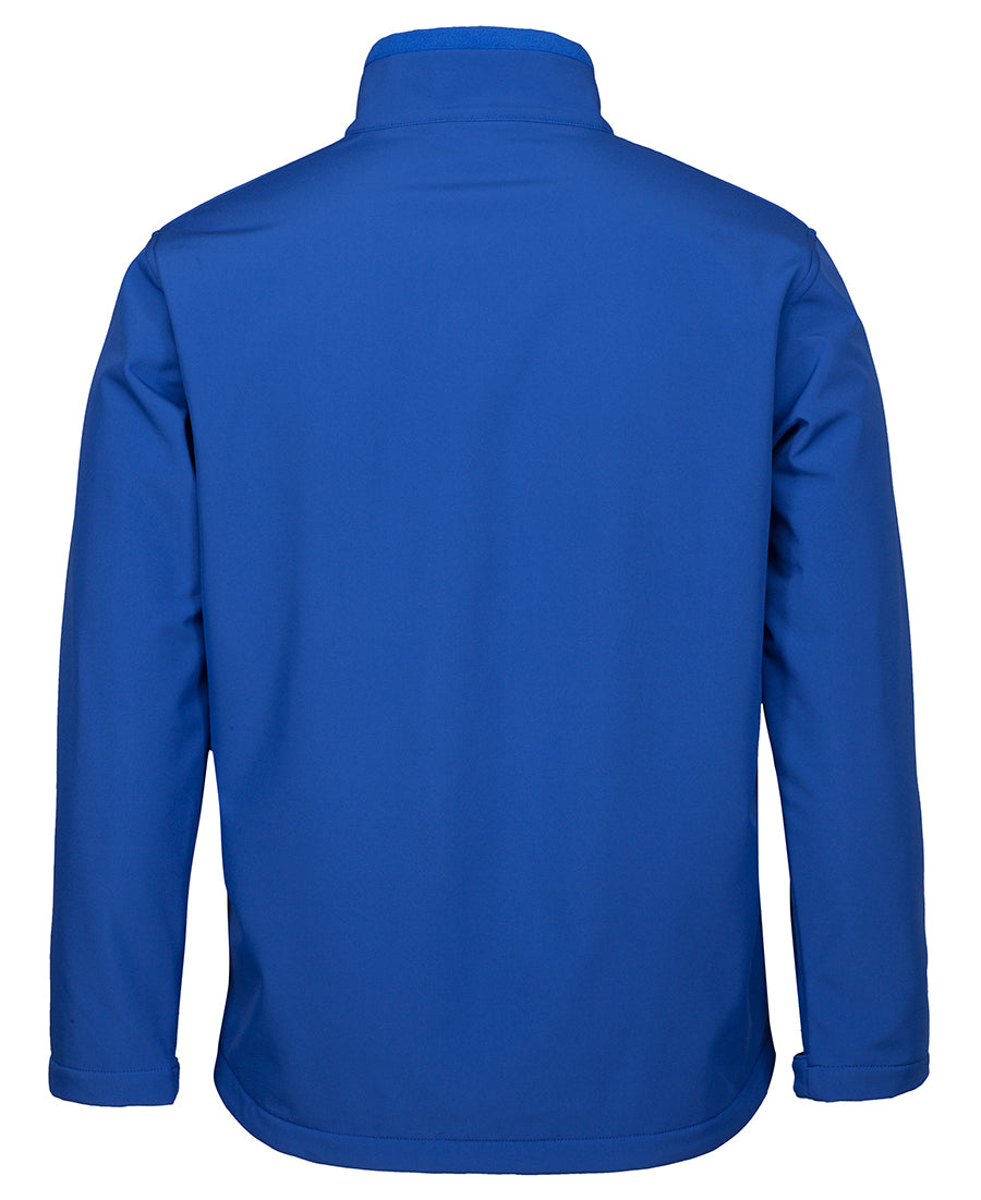 Podium Adults & Kids Three Layer Softshell Jacket - Royal - Back