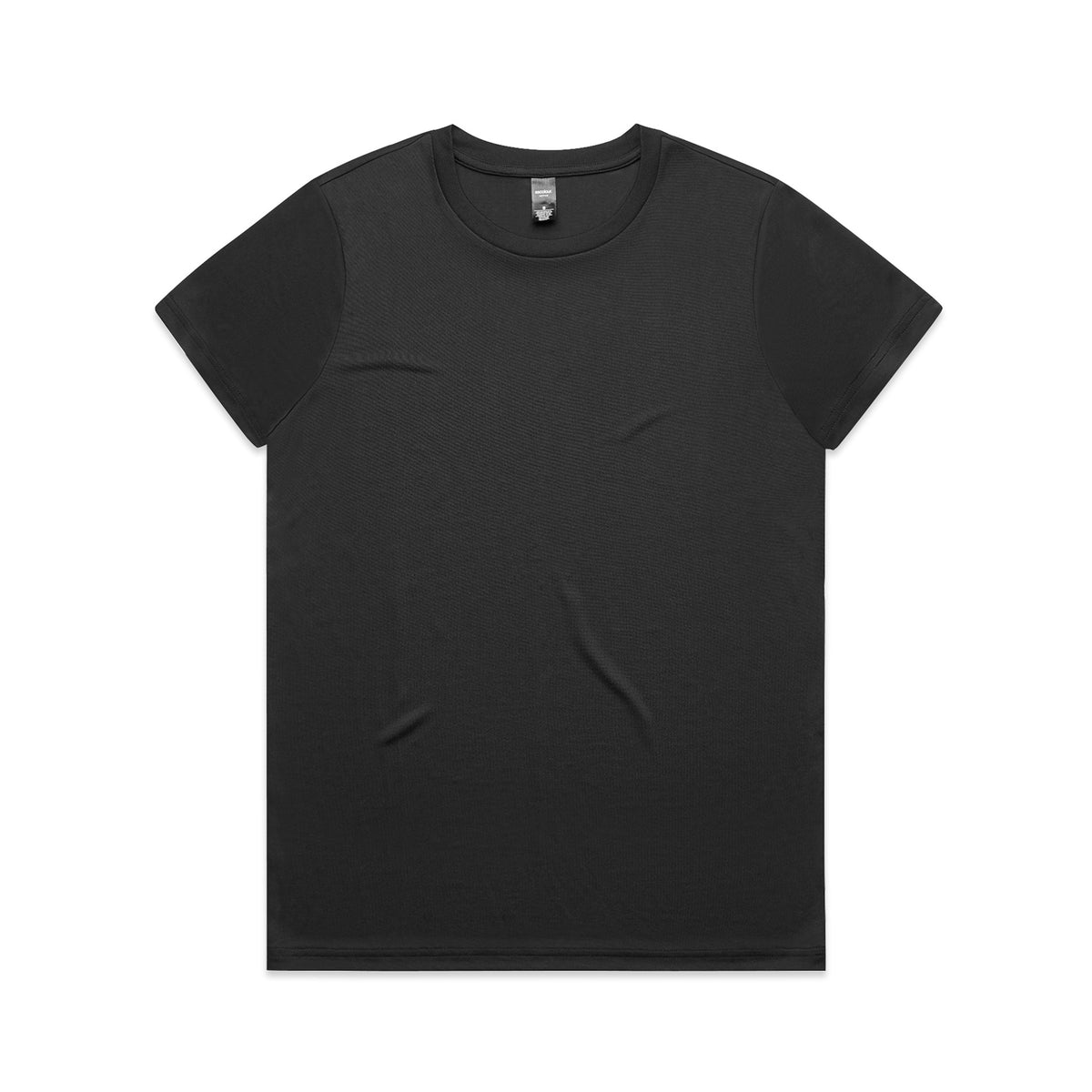 Wo's Maple Active Tee 4001A - Black - Front