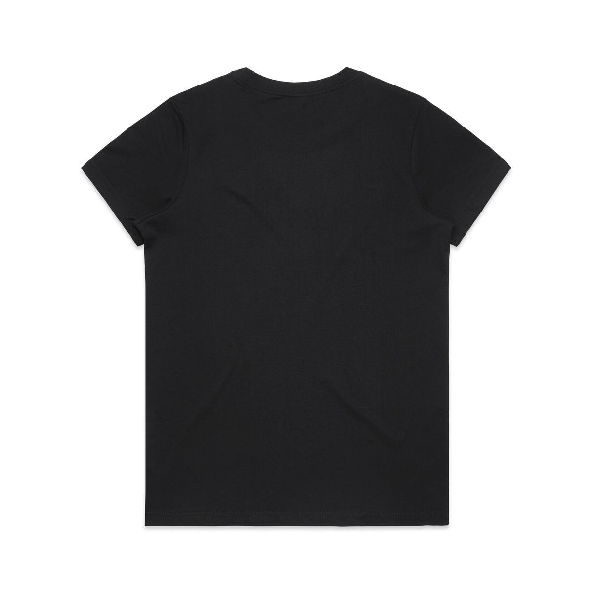 Wo's Maple Organic Tee 4001G - Black - Back