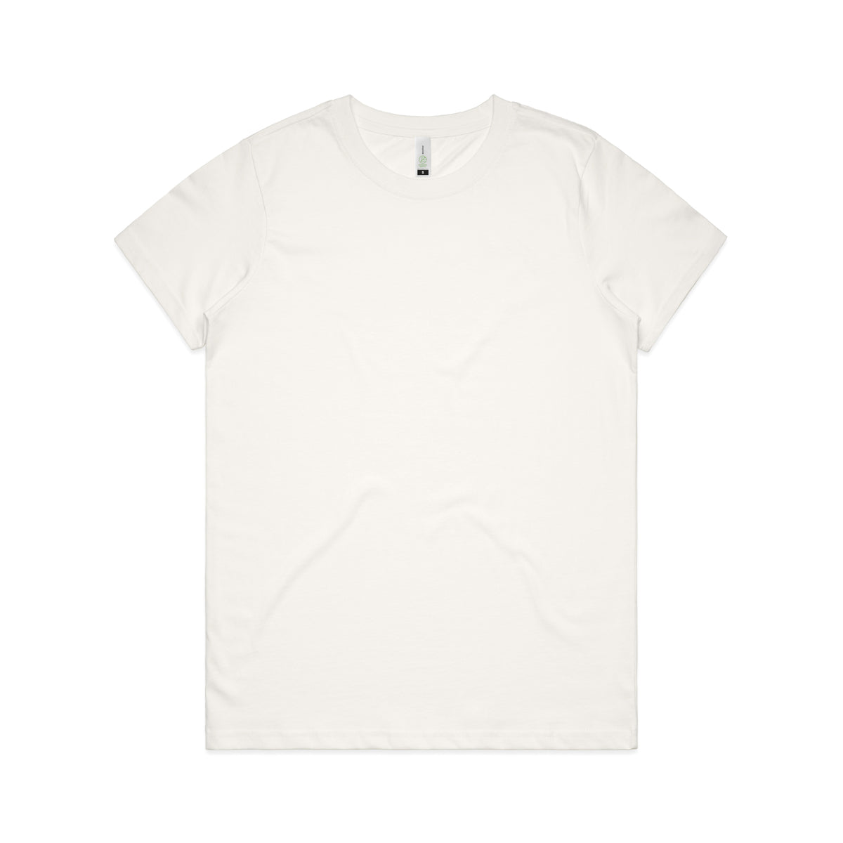 Wo's Maple Organic Tee 4001G - Natural - Front