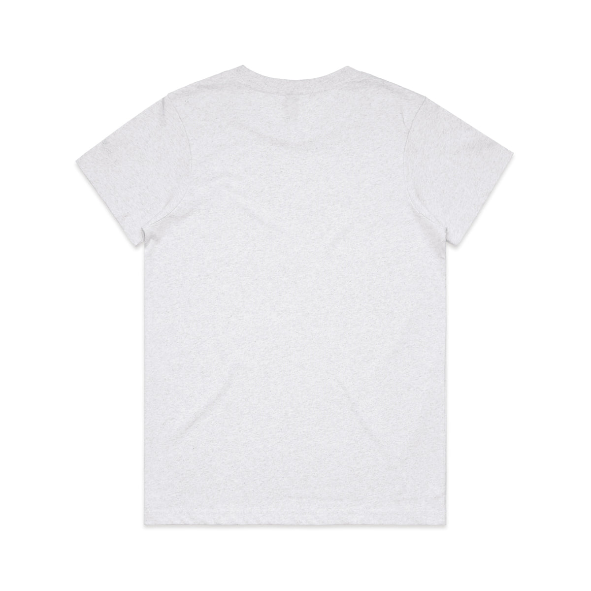 Wo's Maple Marle Tee 4001MS - White Marle - Back