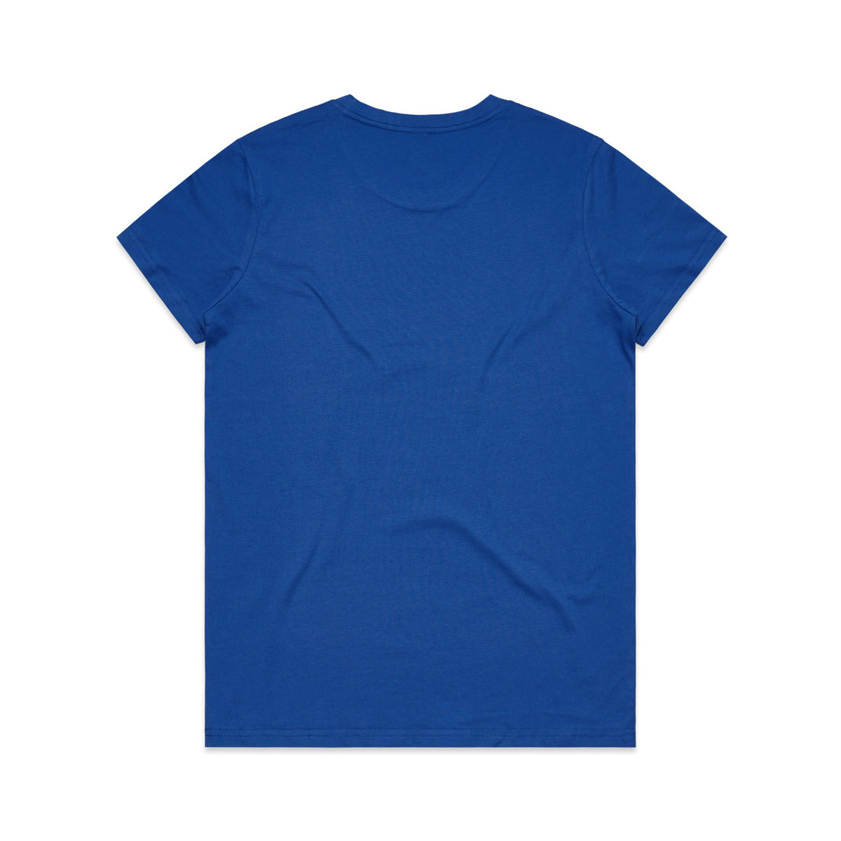 Wo's Maple Tee - Bright royal - Back