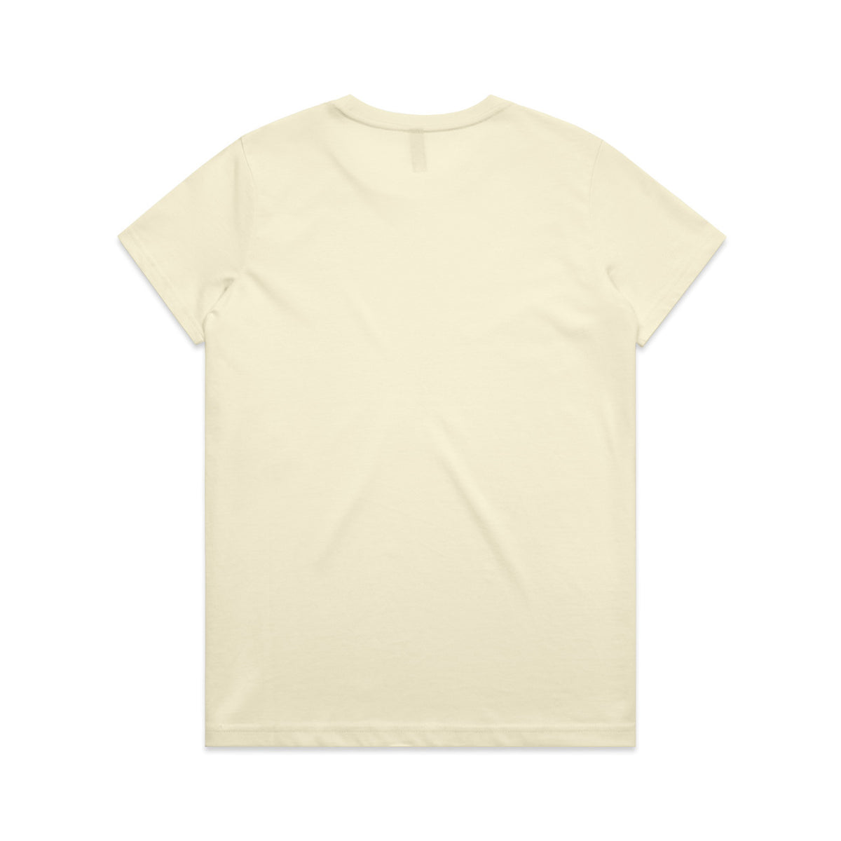 Wo's Maple Tee - Butter - Back
