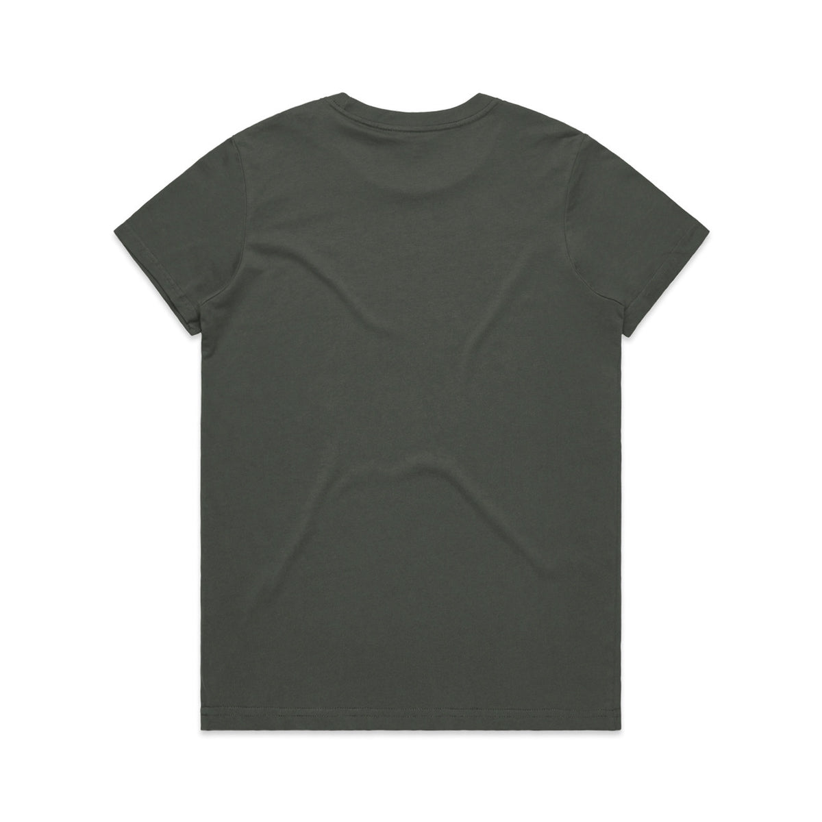 Wo's Maple Tee - Charcoal - Back