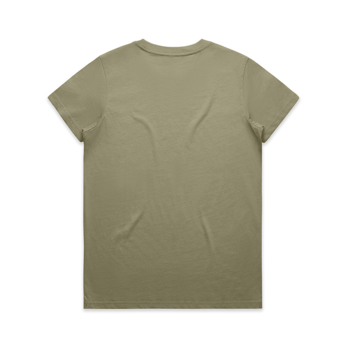 Wo's Maple Tee - Eucalyptus - Back