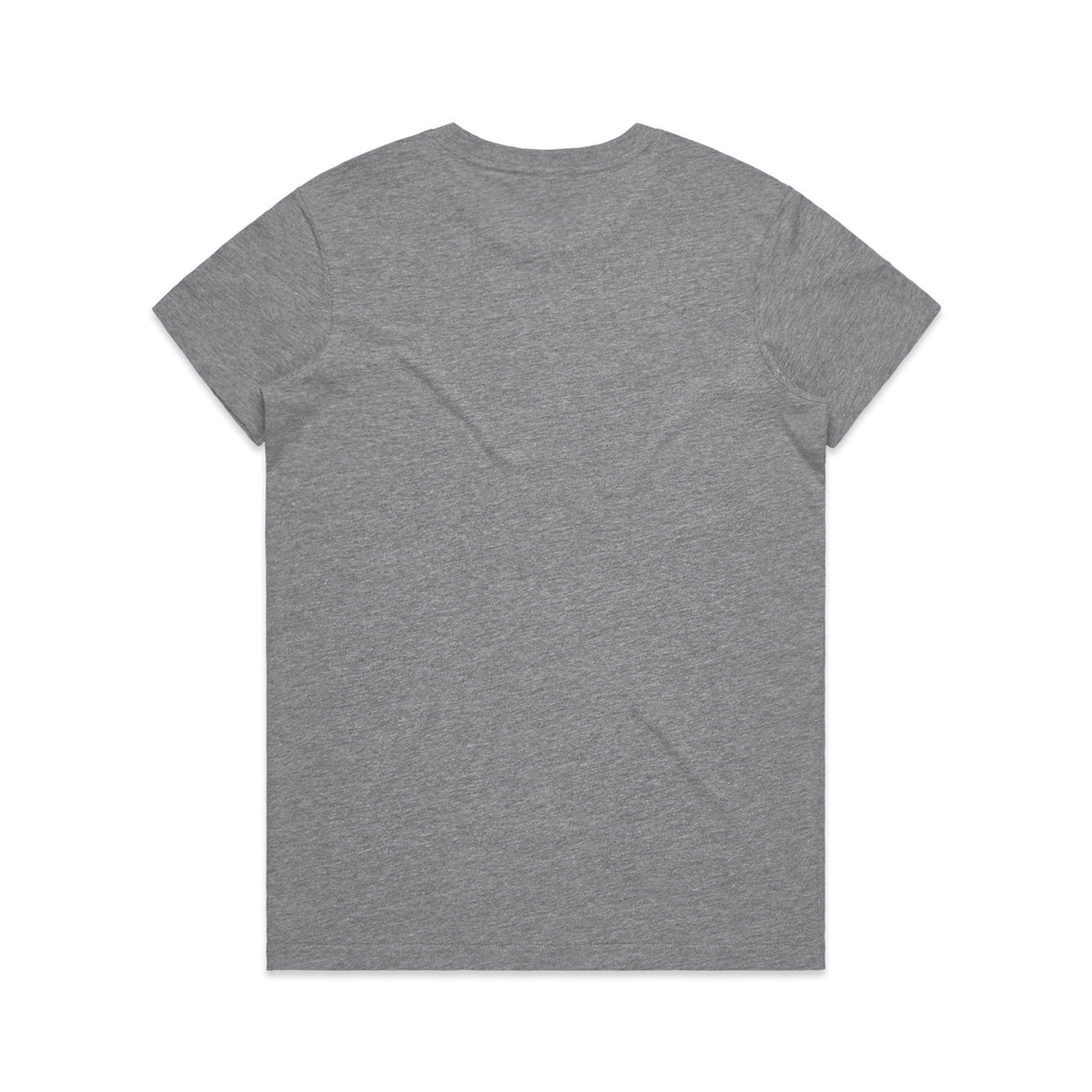 Wo's Maple Tee - Grey marle - Back