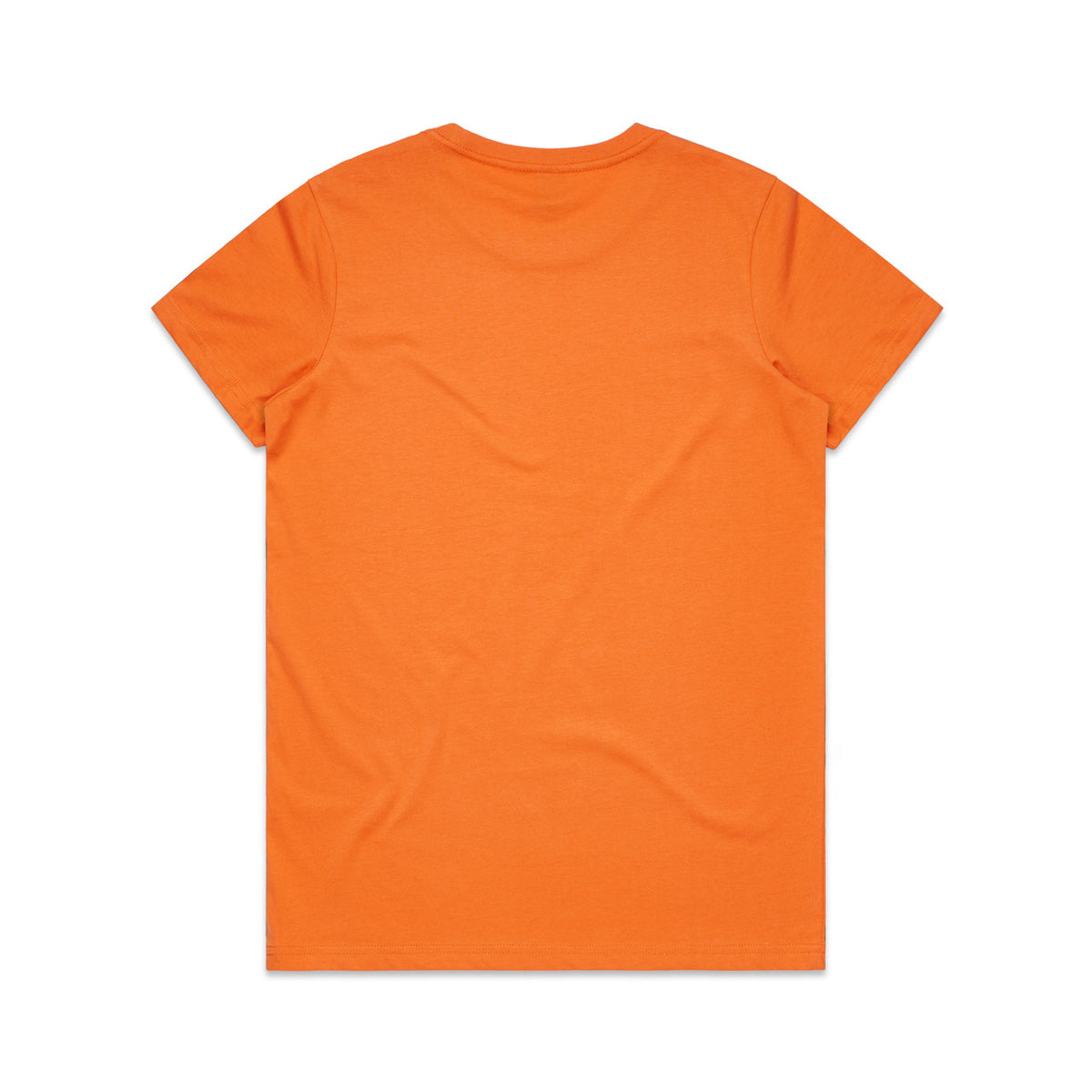 Wo's Maple Tee - Orange - Back
