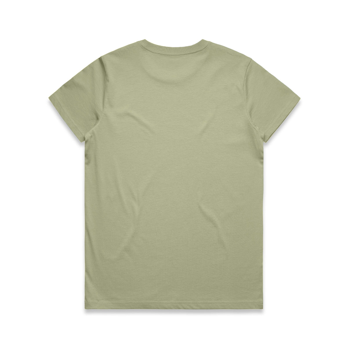 Wo's Maple Tee - Pistachio - Back