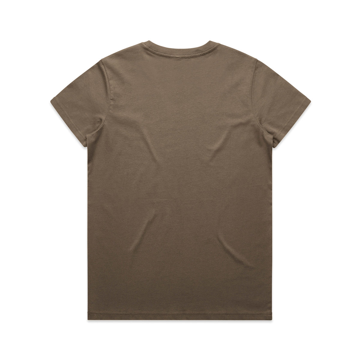 Wo's Maple Tee - Walnut - Back