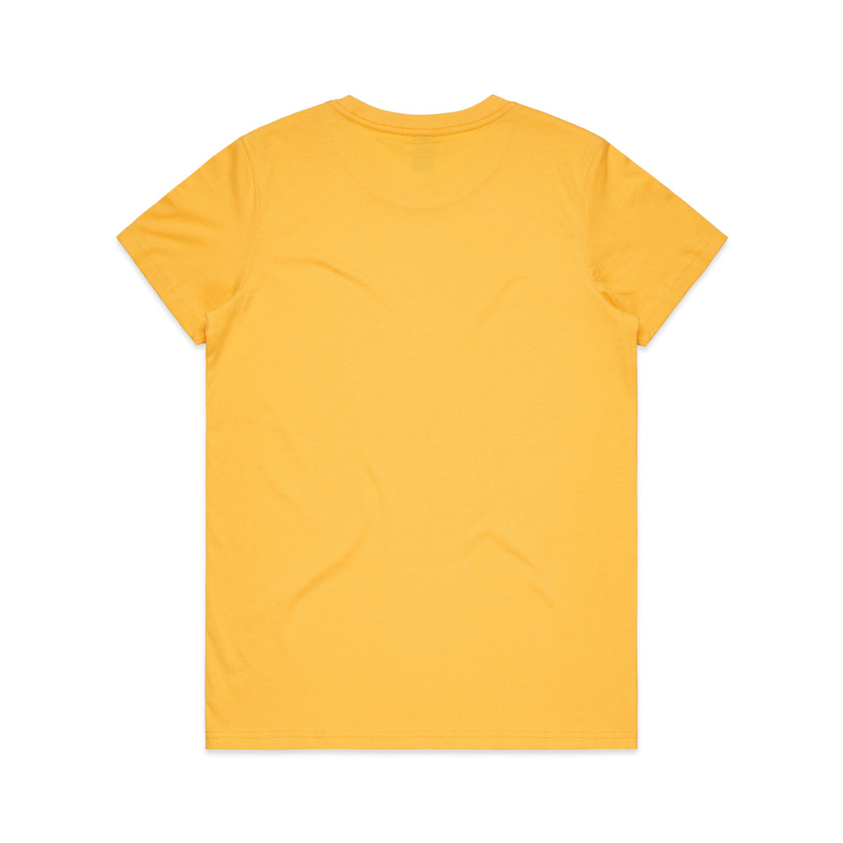 Wo's Maple Tee - Yellow - Back