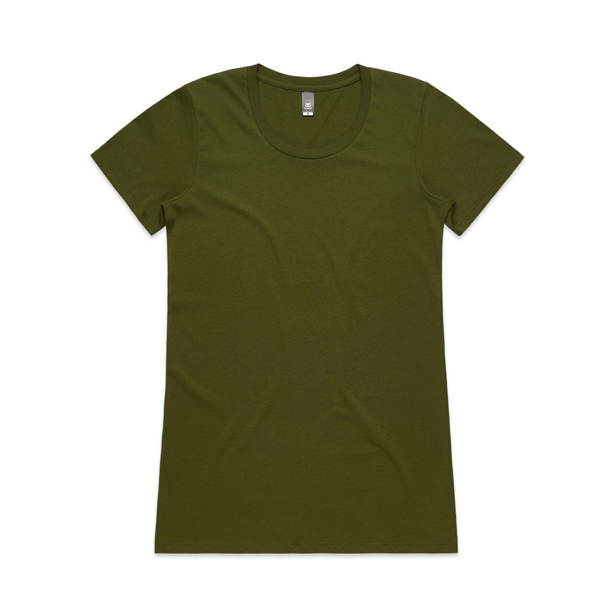 Wo's Wafer Tee 4002A - Fern Green - Front