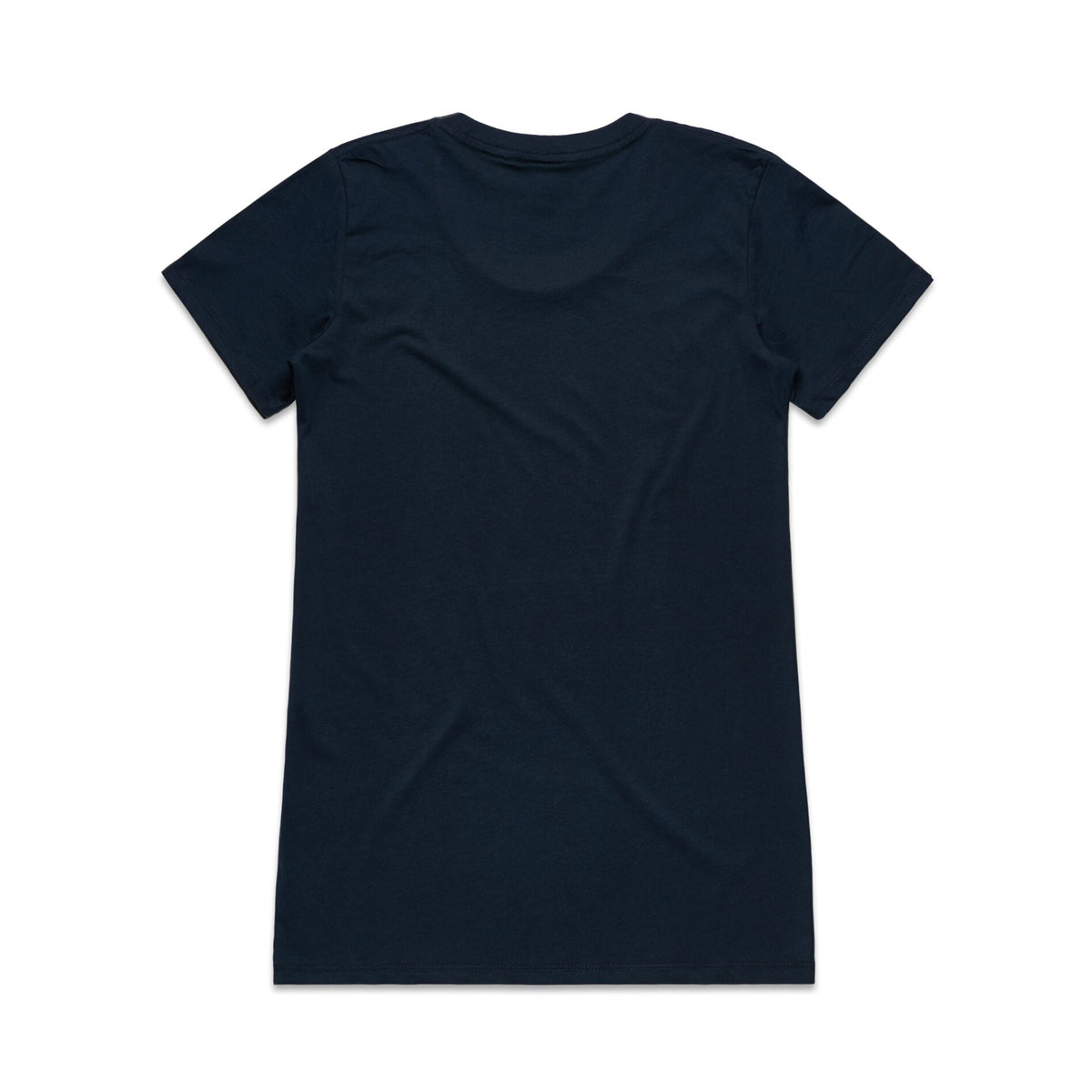 Wo's Wafer Tee 4002A - Navy - Back