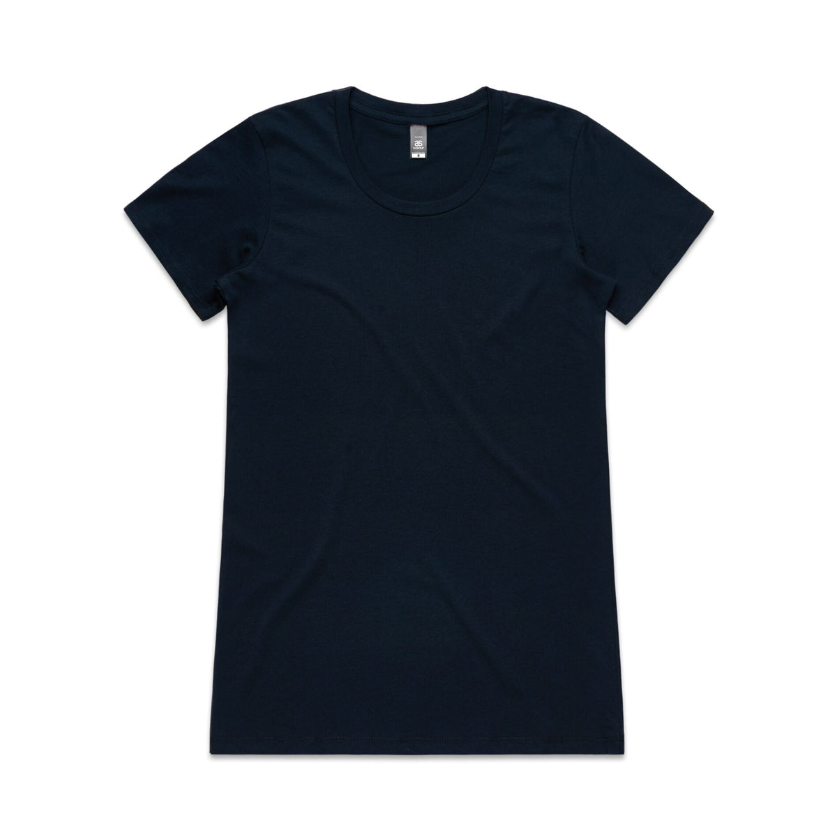 Wo's Wafer Tee 4002A - Navy - Front