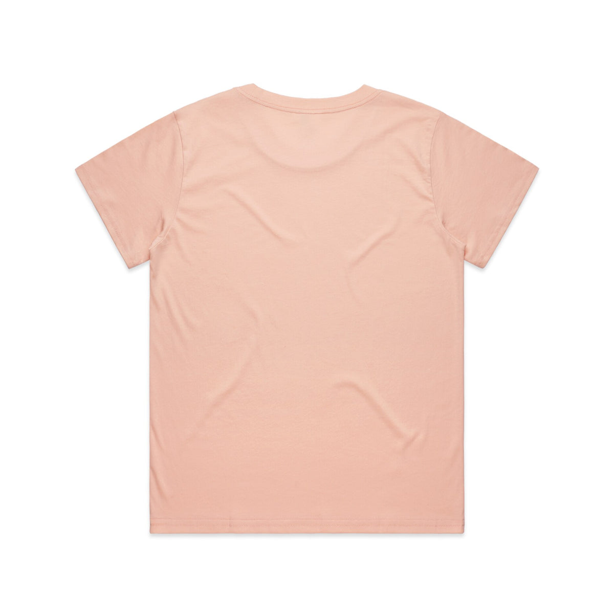 Wo's Cube Tee 4003S - Pale Pink - Back