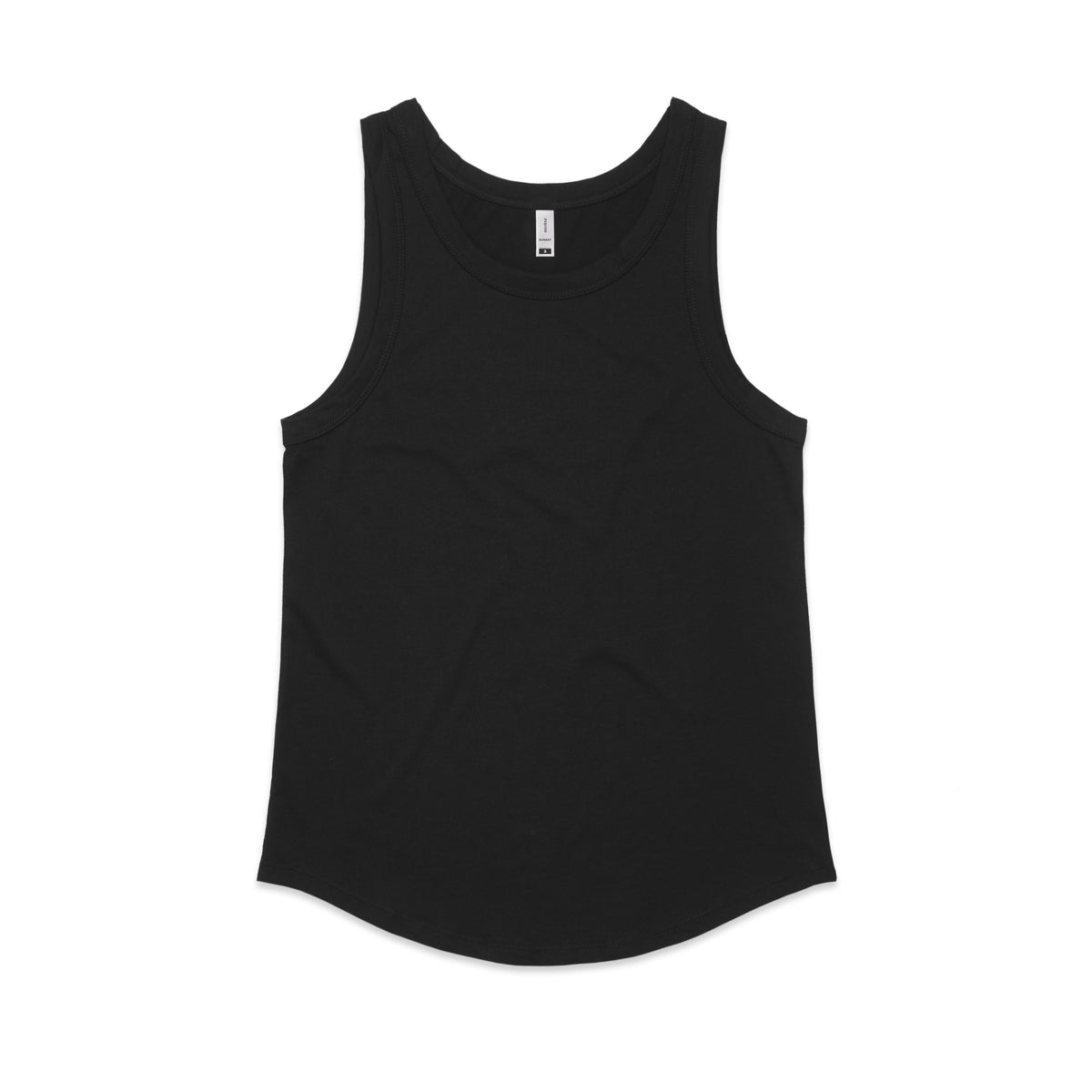 Wo's Sunday Singlet 4004S - Black - Front