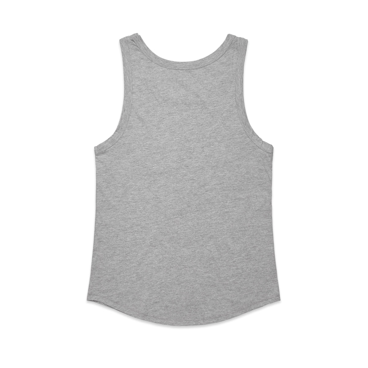 Wo's Sunday Singlet 4004S - Grey Marle - Back
