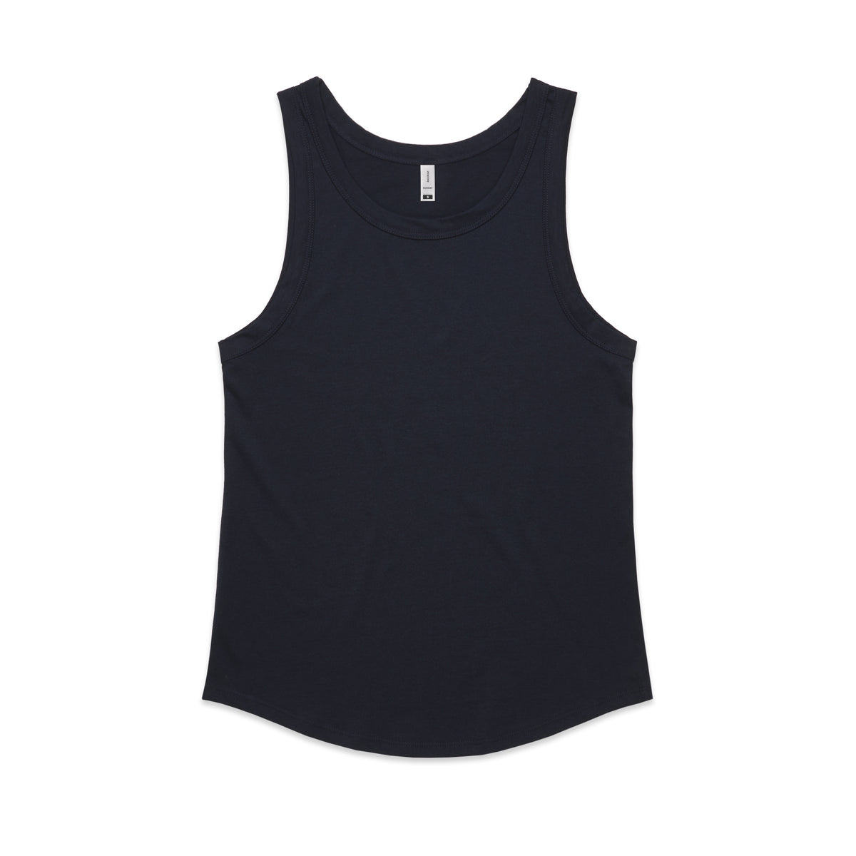 Wo's Sunday Singlet 4004S - Navy - Front