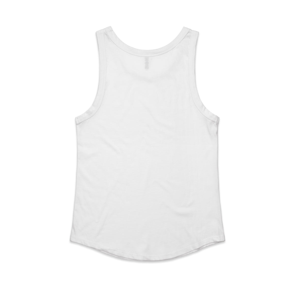 Wo's Sunday Singlet 4004S - White - Back