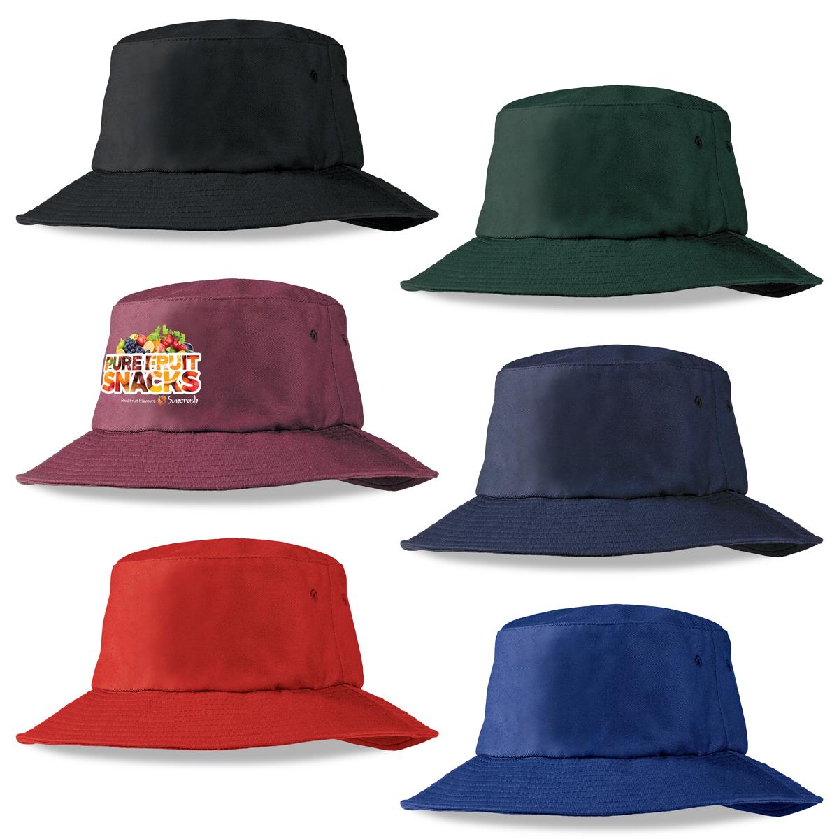 Poly Viscose Bucket Hat - view