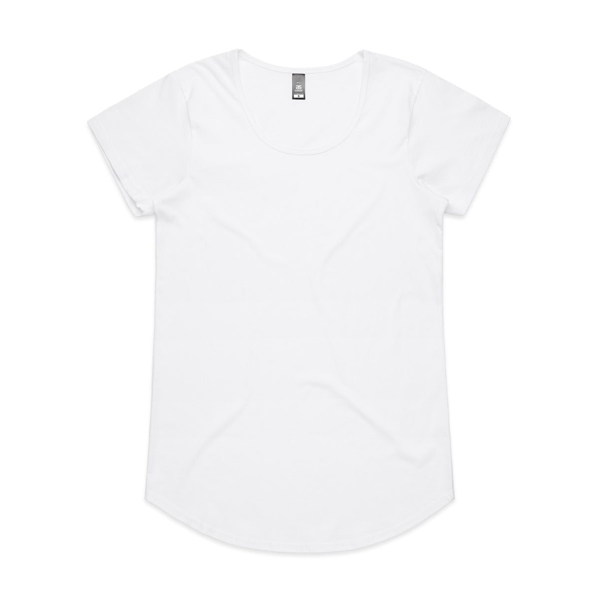 Wo's Mali Tee 4008 - White - Front