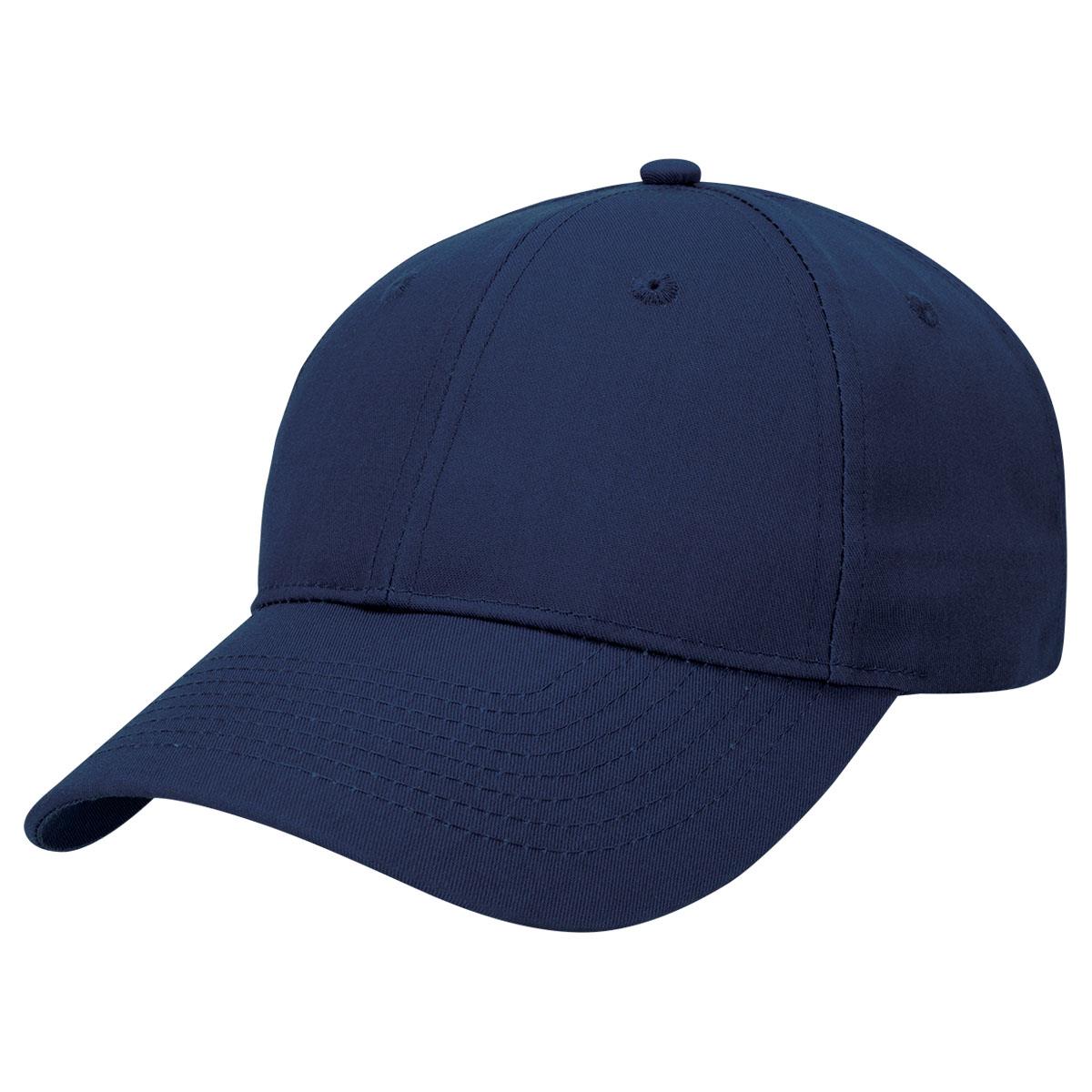 Poly Viscose Cap - Navy - Front