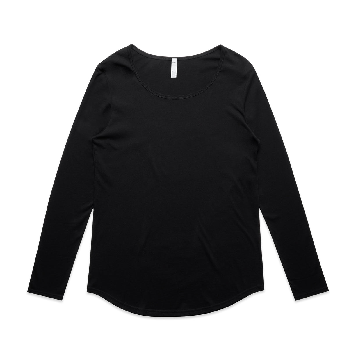 Wo's Mali L/S Tee 4009 - Black - Front