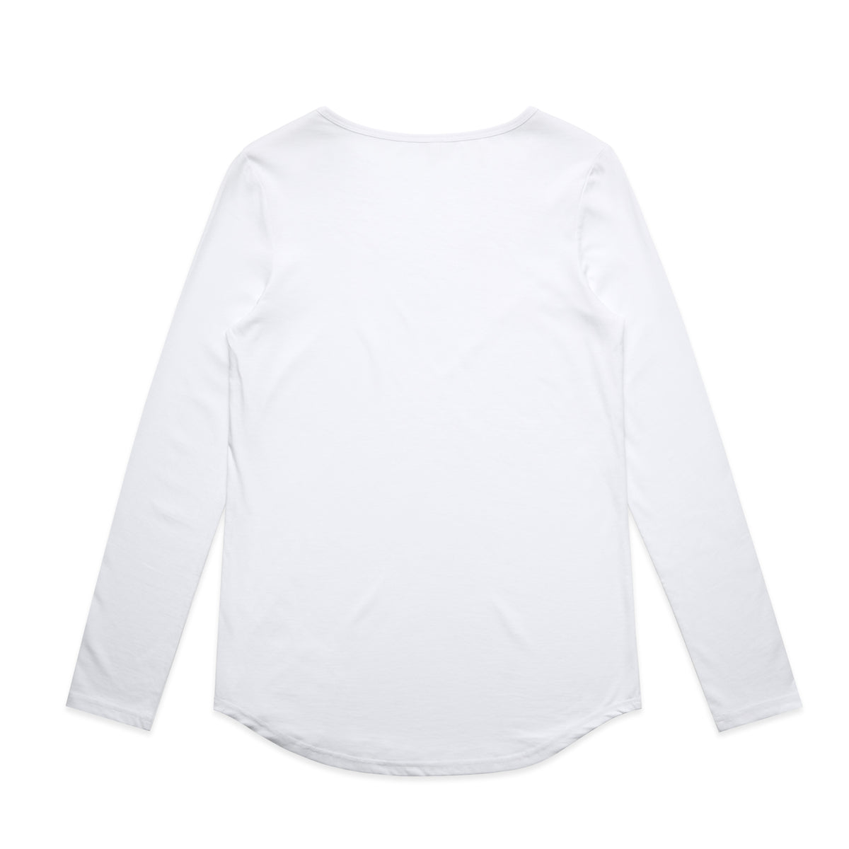 Wo's Mali L/S Tee 4009 - White - Back