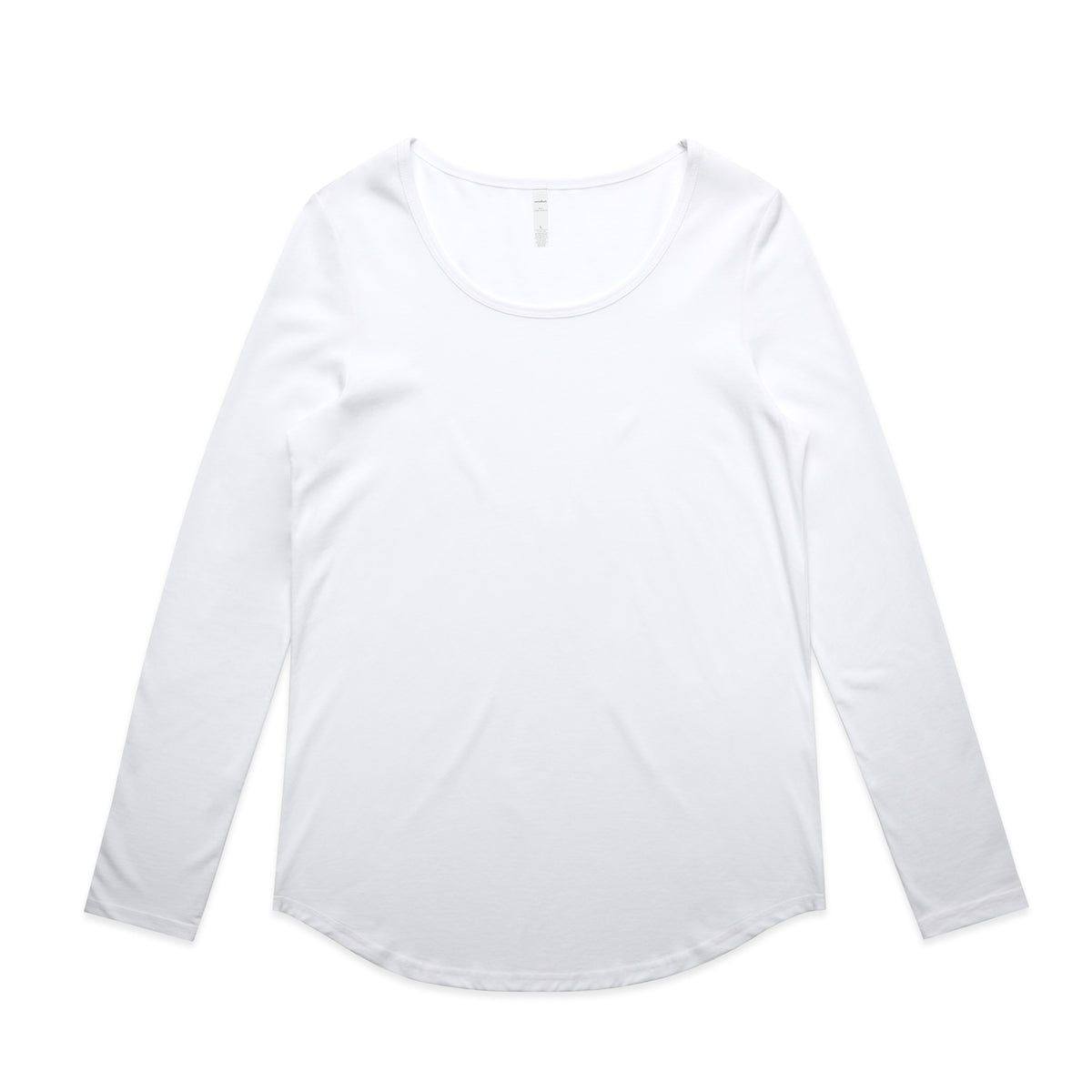 Wo's Mali L/S Tee 4009 - White - Front