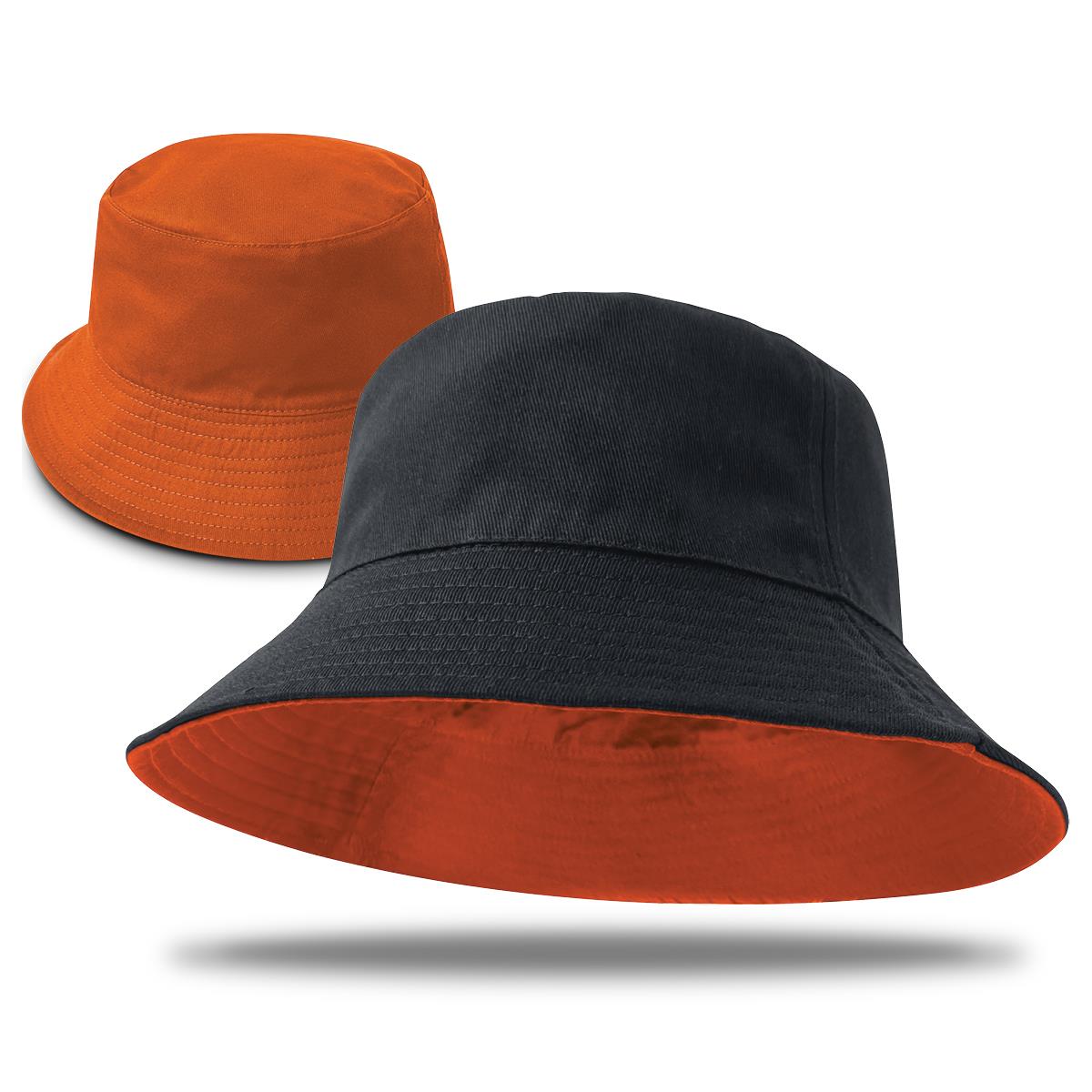 Switch Reversible Bucket - Black / Orange - Front