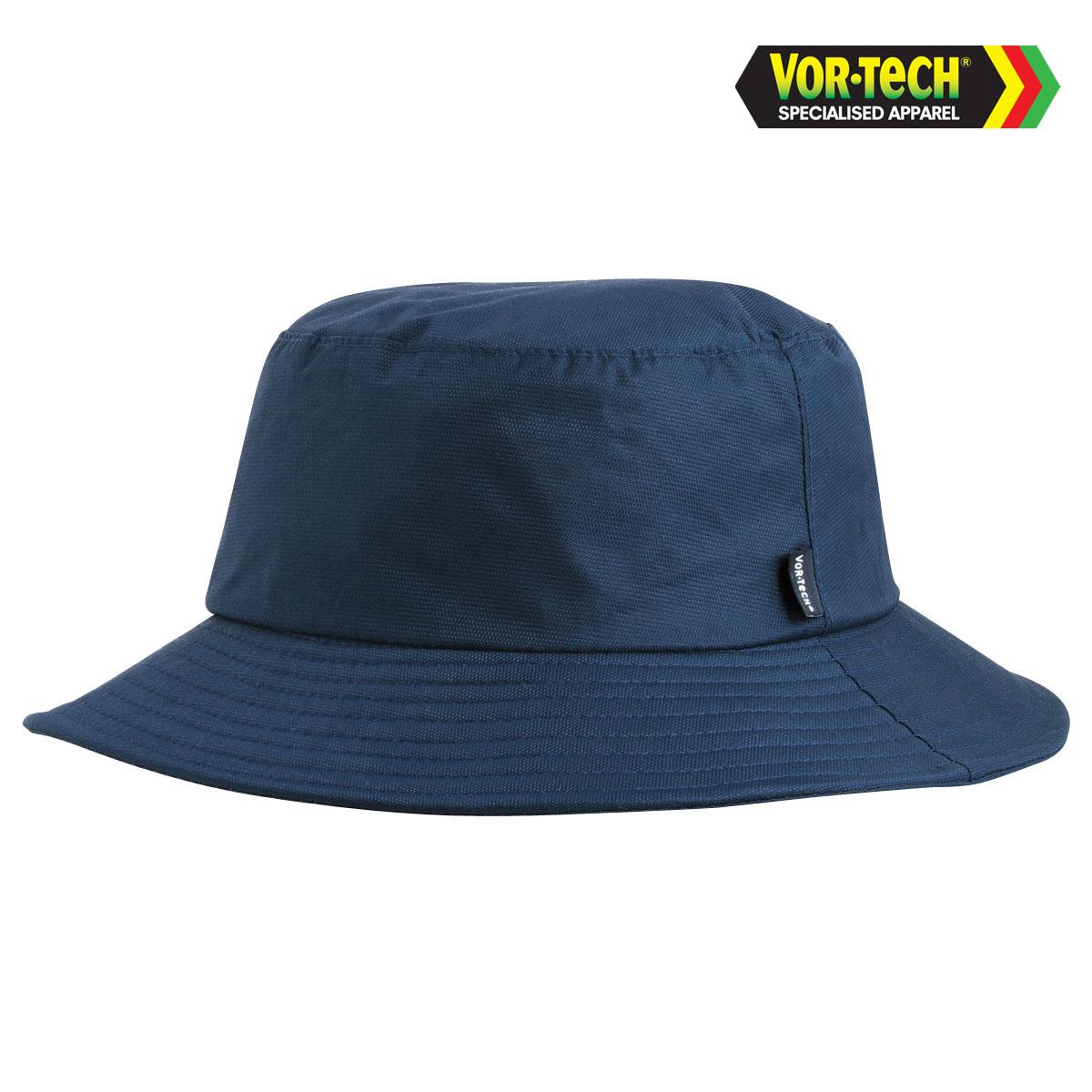 Vortech Bucket Hat - Navy - Front