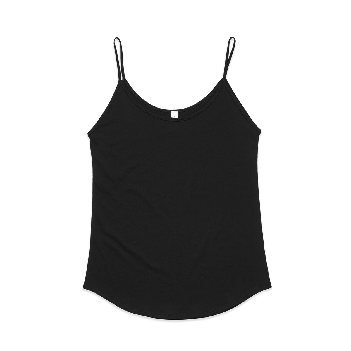 Wo's Pillar String Singlet 4022S - Black - Front