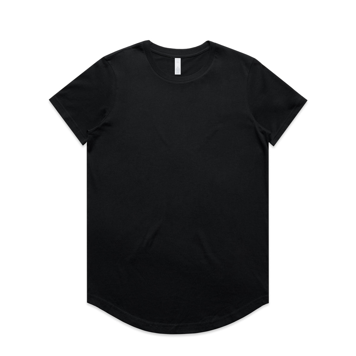 Wo's Maple Curve Tee 4024 - Black - Front