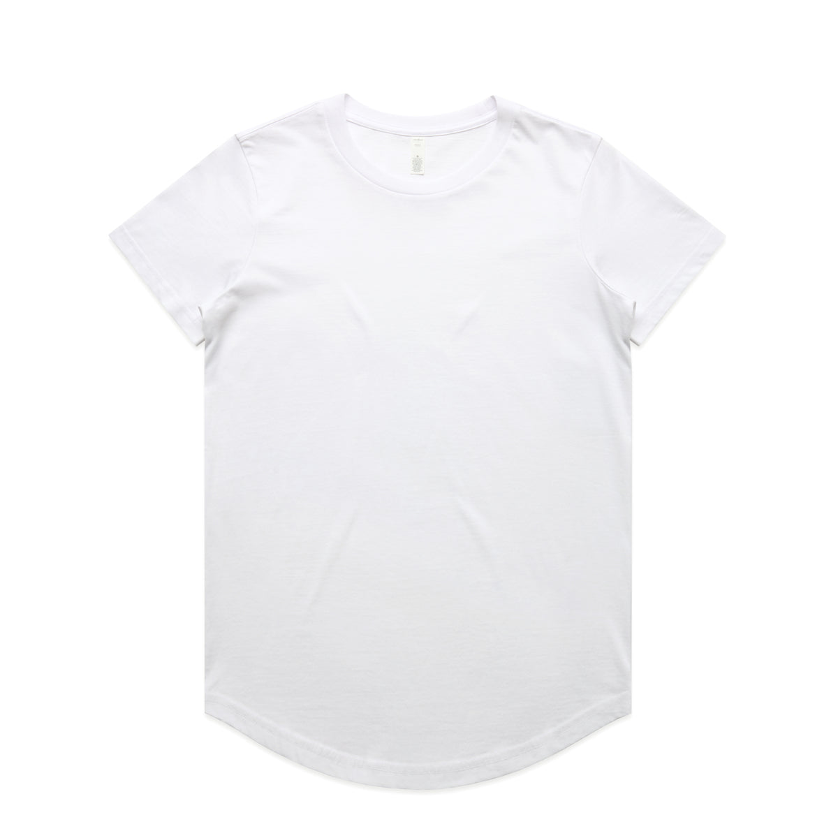 Wo's Maple Curve Tee 4024 - White - Front