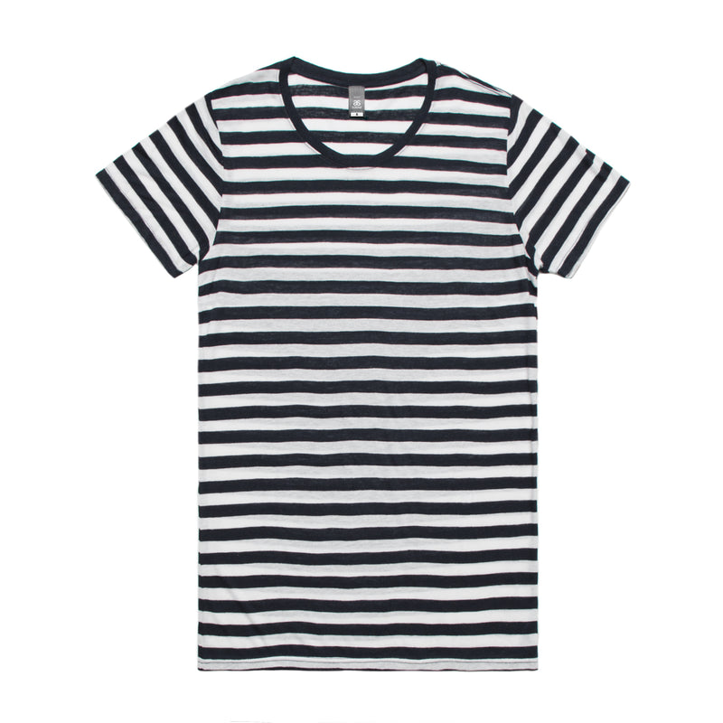 Wo's Basic Stripe Tee 4025S
