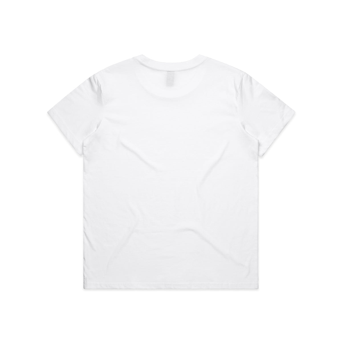 Wo's Maple Minus Tee [-8cm] 4025 - White - Back