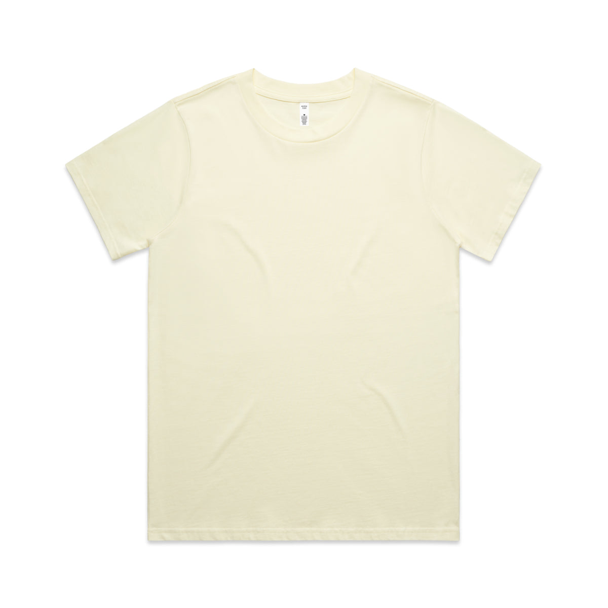 Wo's Classic Tee 4026 - Butter - Front