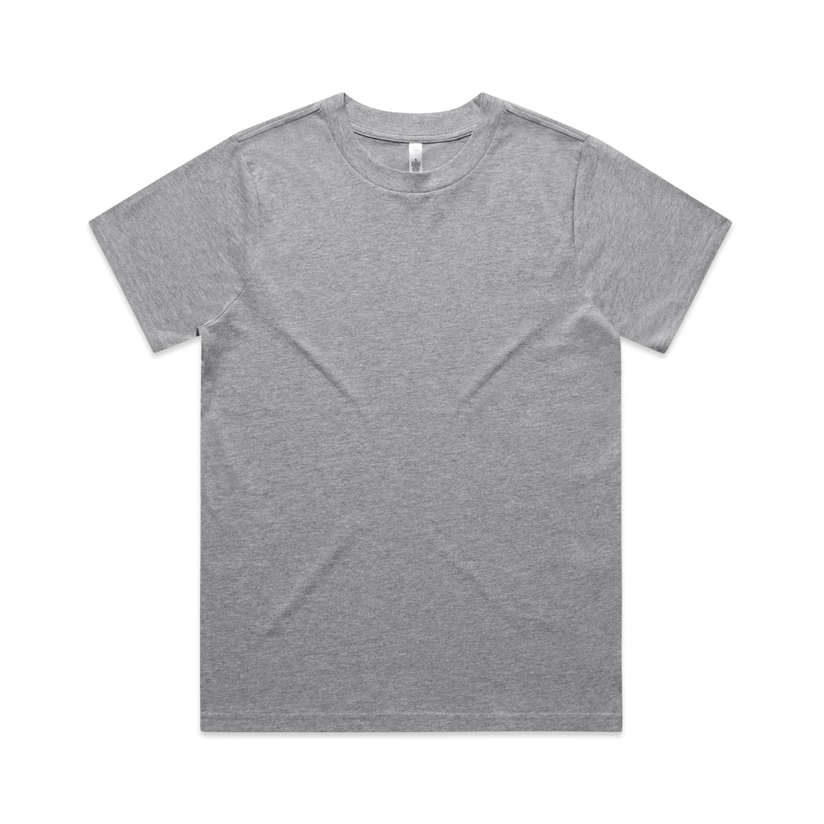 Wo's Classic Tee 4026 - Grey Marle - Front