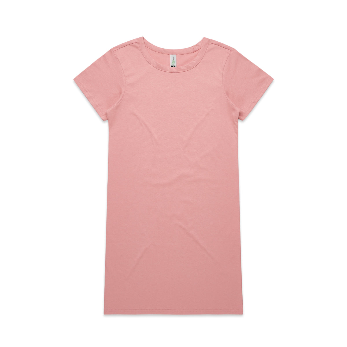Wo's Mika Organic S/S Dress 4028S - Rose - Front