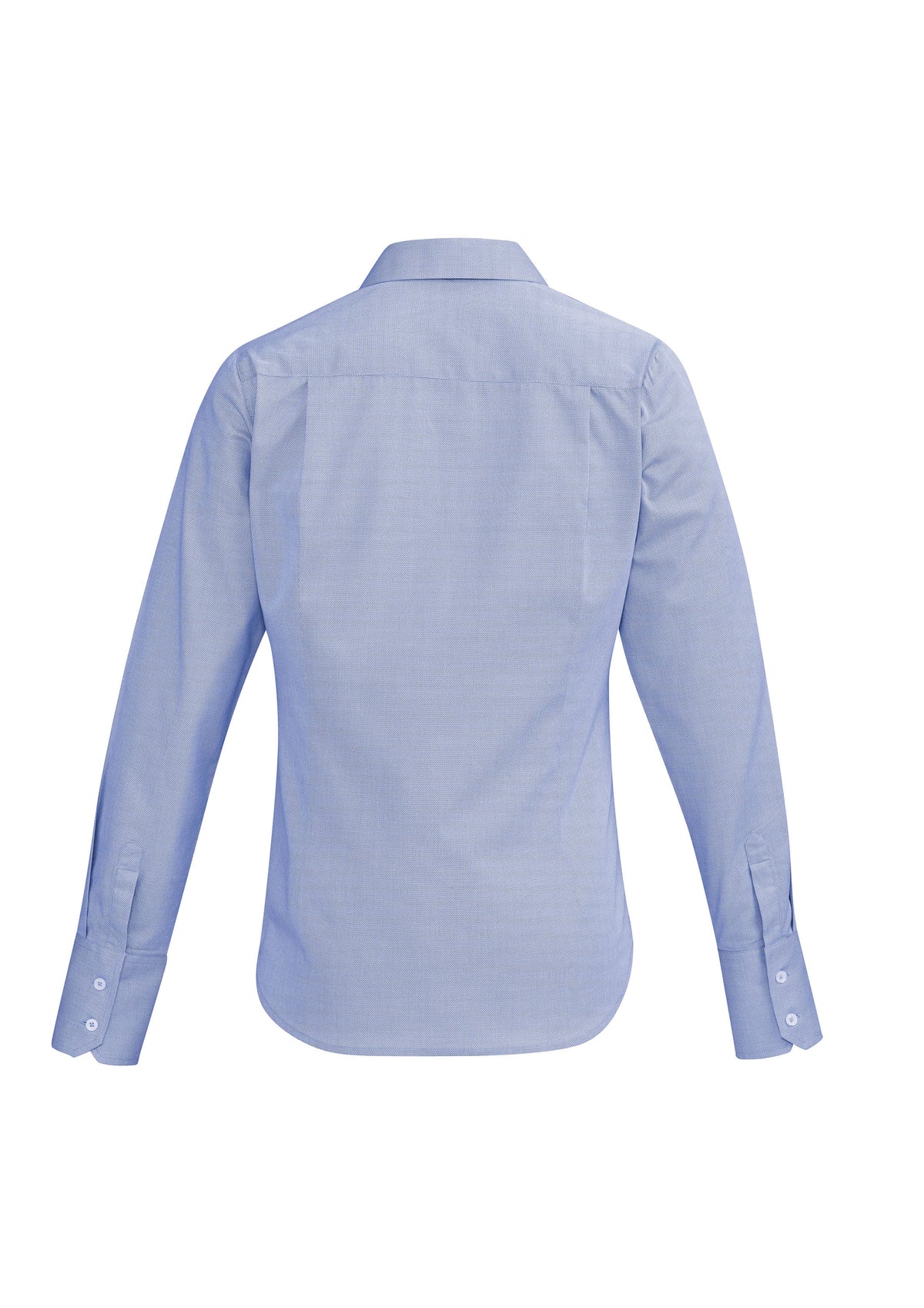 Hudson Womens Long Sleeve Shirt - Patriot Blue - Back