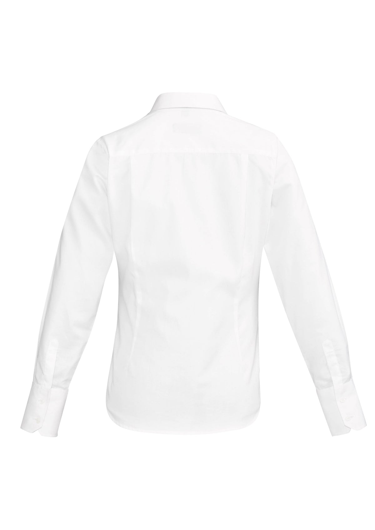 Hudson Womens Long Sleeve Shirt - White - Back