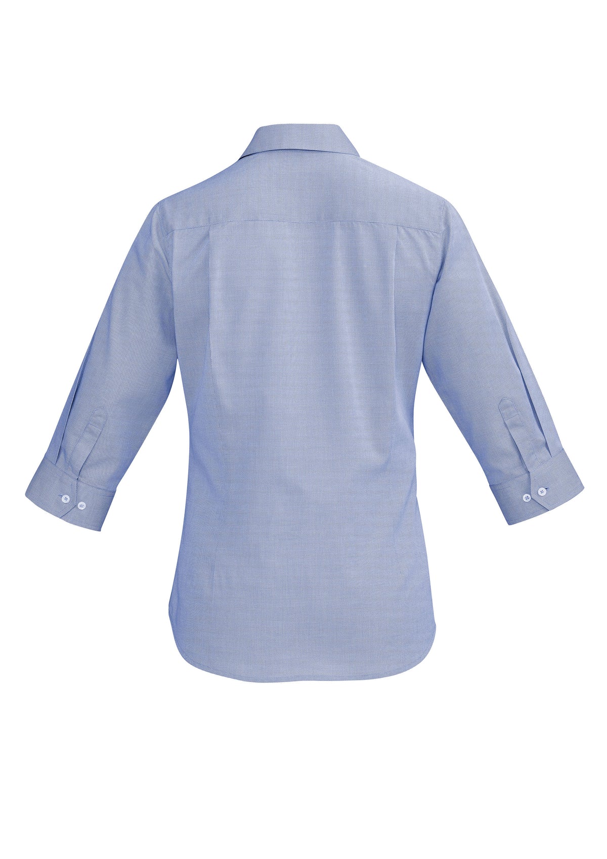 Hudson Womens 3/4 Sleeve Shirt - Patriot Blue - Back