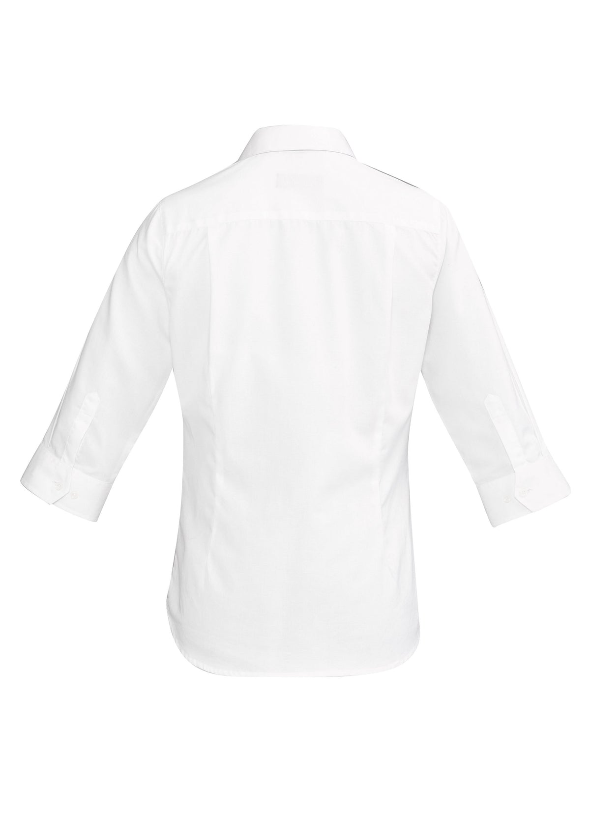 Hudson Womens 3/4 Sleeve Shirt - White - Back