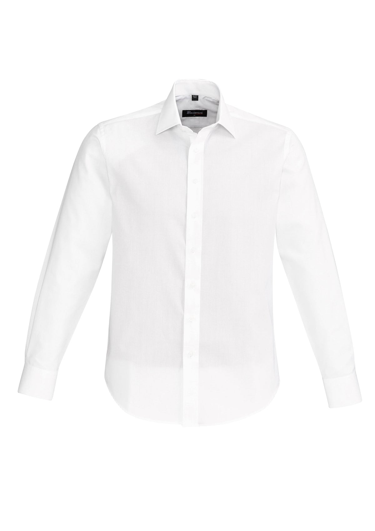 Hudson Mens Long Sleeve Shirt - White