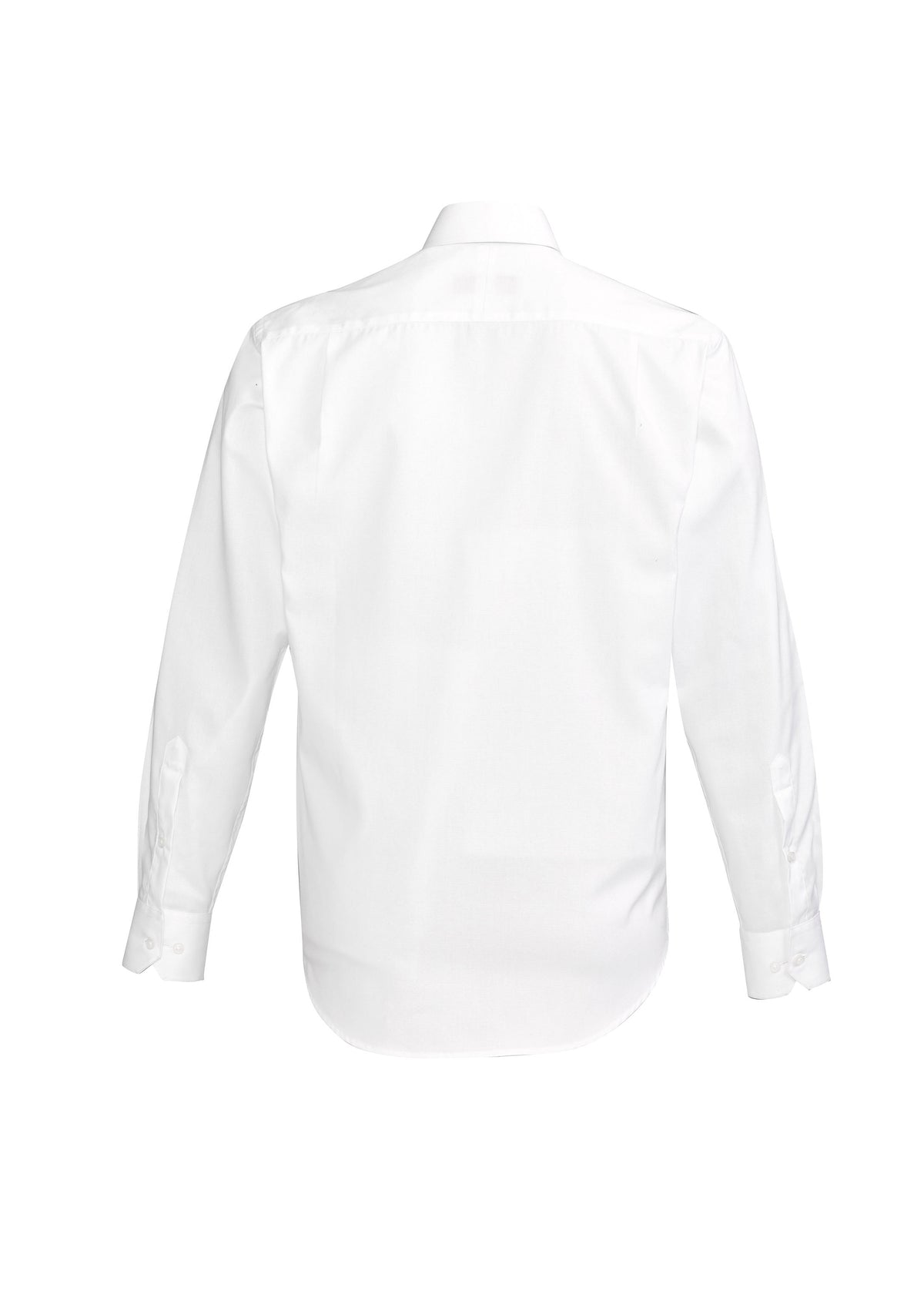 Hudson Mens Long Sleeve Shirt - White - Back