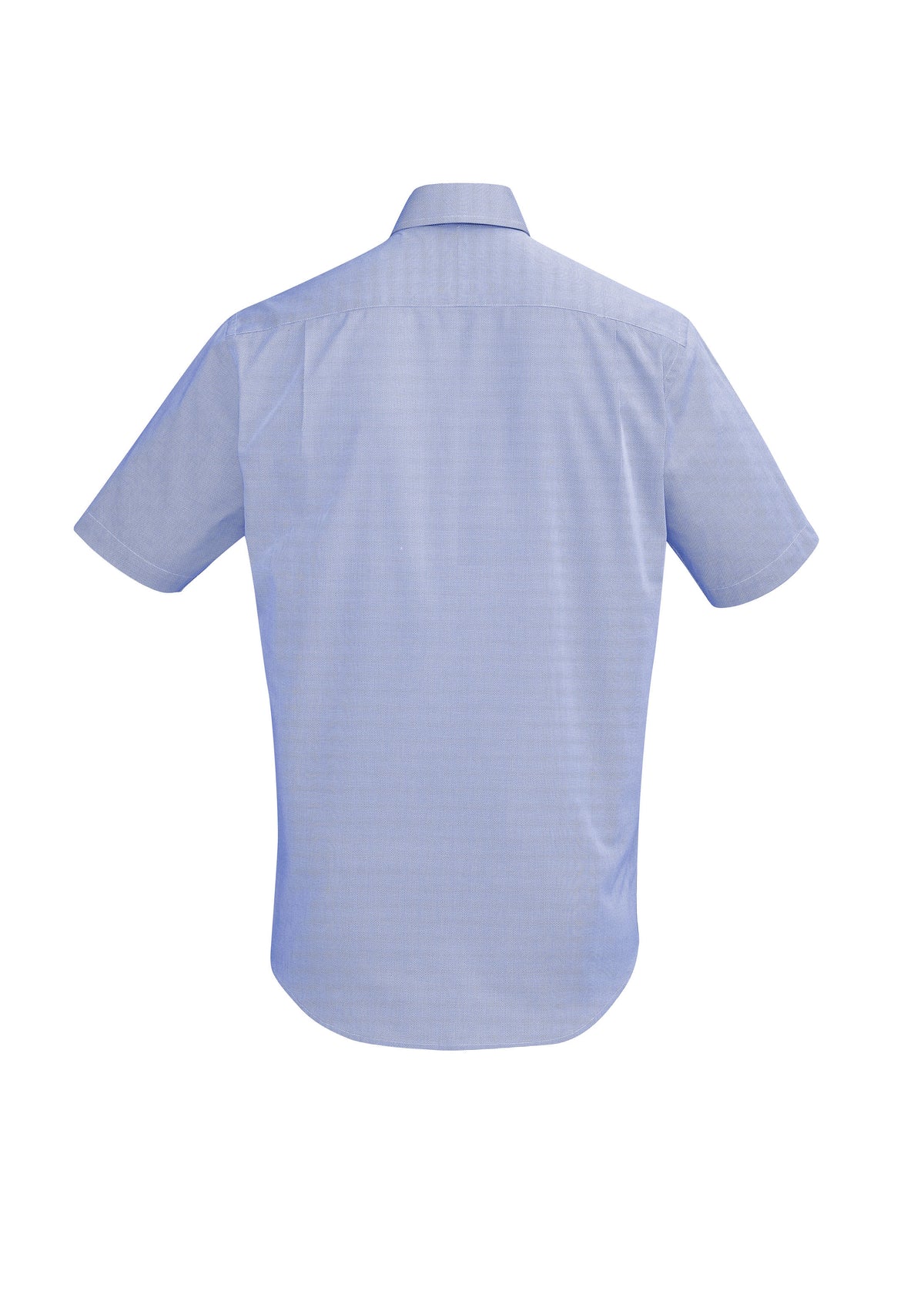 Hudson Mens Short Sleeve Shirt - Patriot Blue - Back
